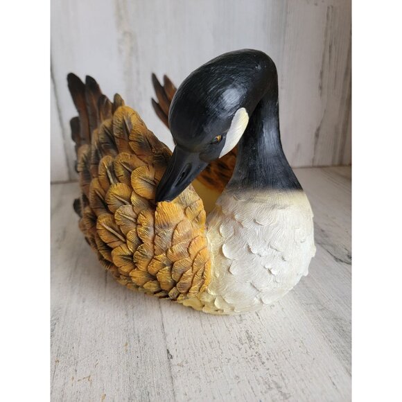 Goose planter bird trinket dish home decor swan unique figure - Picture 8 of 9